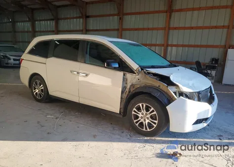 2013 Honda Odyssey Exl z USA, uszkodzony, nr VIN 5FNRL5H67DB048994